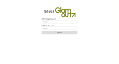 Desktop Screenshot of news.glamout.com